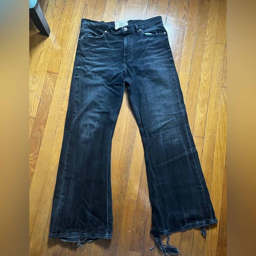 Bdg black flared jeans